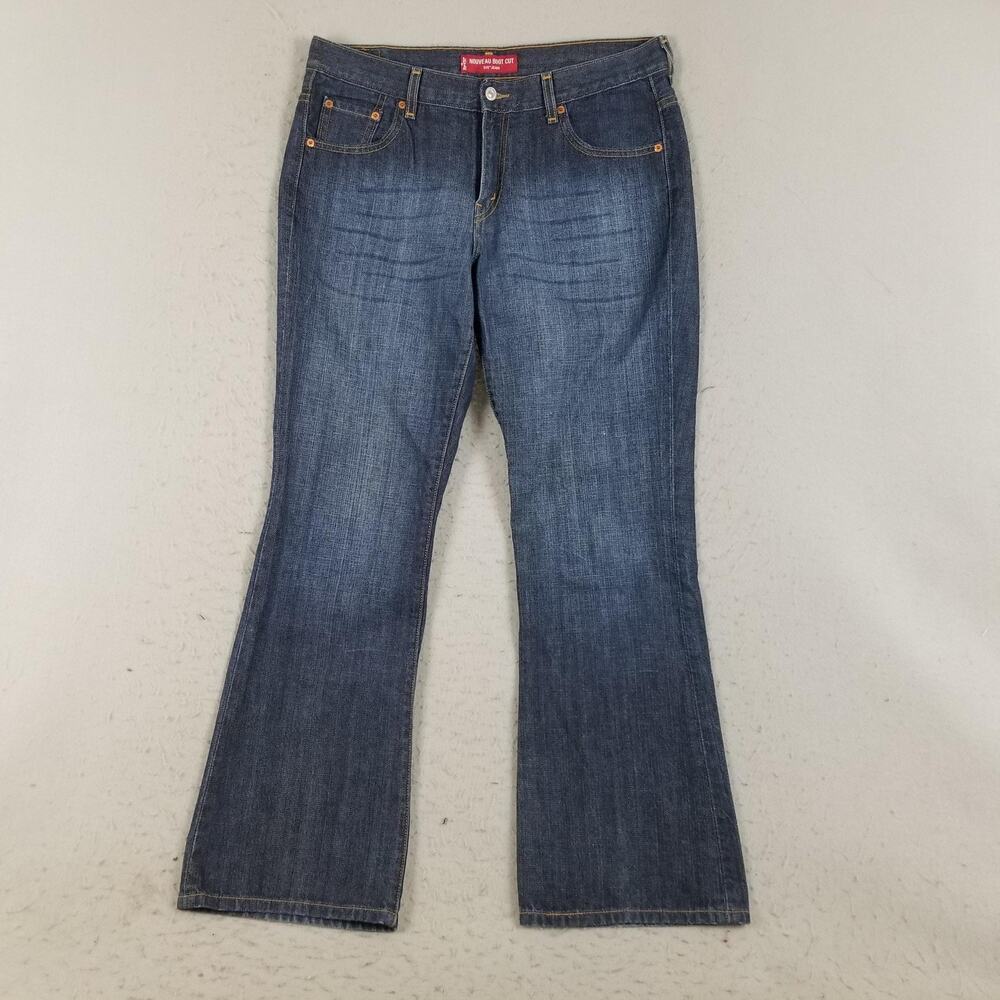 Levis 515 Jeans Womens 14 Medium Blue‎ Nouveau Boot Cut Low Rise Denim Pants